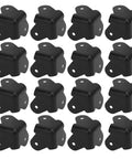 16 Piece Metal Corner Protectors Set Beefed Up Guards For Furniture Speakers Guitar Amps And More Black Built To Last Iron