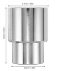 Tall Truck Lift Extension Adapter With 1.38 Inch Lift Heightening Leg And 1.54 Inch Hole Jack Riser for Bottle Jacks, steel, close-up