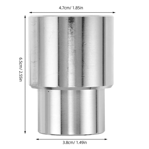 Tall Truck Lift Extension Adapter With 1.38 Inch Lift Heightening Leg And 1.54 Inch Hole Jack Riser for Bottle Jacks, steel, close-up