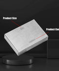 32 Piece Metric Steel Gage Block Set For High Precision Calibration, Heavy Duty Measuring Blocks, Gage Caliper Tool Kit, Grade 0, Premium Hardened Steel Blocks For Calibrating Machinery And Instruments. 50 mm steel block with product code