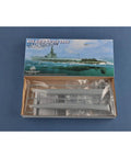 Box of 1/350 USS Gato SS-212 World War II Submarine Plastic Static Display Model Kit With Photo Etched Nameplate Over 20 Parts