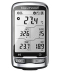 Ultra Thin GPS Bike Computer With 2.3 Inch Laminated Screen Wireless IPX7 Waterproof Bluetooth ANT Plus Cycling Computer