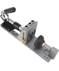 Pro Grade Aluminum Pocket Hole Jig Kit With Dowel Drill And Joinery Screws Woodworking Guides For Precise Angle Joints