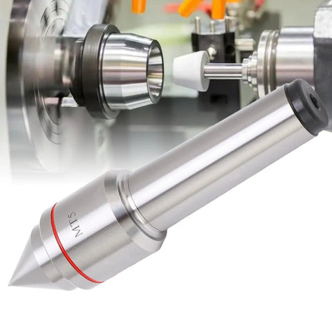 MT5 Live Center Heavy Duty Triple Bearing Lathe Tool With High Carbon Steel Construction For CNC Machining And Industrial Use