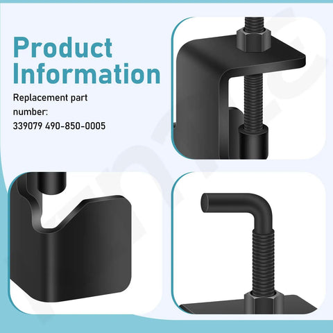Universal Mower Blade Removal Tool And Clamp For Walk Behind And Riding Mowers Up To 42 Inch Deck for safe blade changes.