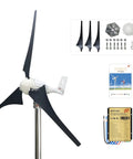 Small Wind Turbine Wheel Hub And Cap Kit For 17mm Shaft Durable Metal Hub 3 5 Or 6 Blade Configs Includes Screws And Nuts