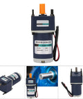DC 24V 30W High Adjustable Speed Gear Motor With Metal Gear Permanent Magnet Drive, shown in compact design with wiring.