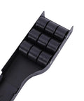Heavy Duty Appliance Roller With Adjustable Metal Slider For Moving Fridges Washers And Dryers Up To 660 Lbs Black Wheels Furniture Dolly showing black rubber wheels and metal frame.
