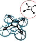 Ultra Lightweight Carbon Fiber Chassis Bottom Plate For BetaFPV Air65 Air65II Air75 Air75II Drone Frame Replacement Parts visible.