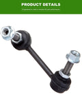 4 Piece Suspension Kit For Honda CRV Years 2002 Through 2006 Front And Rear Sway Bar End Links Replacement Set For 2WD And 4WD Heavy Duty Alloy Construction Easy Install Improves Handling And Ride Quality; single sway bar link with bolts