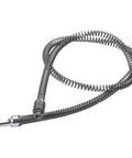 Spring Steel Pipe Dredging Tool Set Kicks Nasty Clogs to the Curb with Bendable Head for cleaning curved pipes.