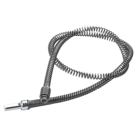 Spring Steel Pipe Dredging Tool Set Kicks Nasty Clogs to the Curb with Bendable Head for cleaning curved pipes.