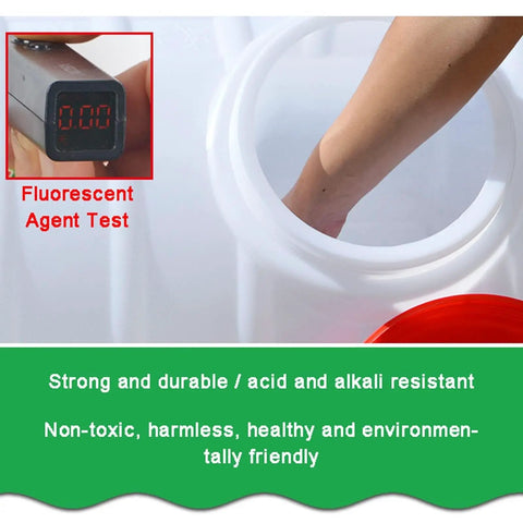 Leak Proof Water Storage Tank 45L Large Capacity Heavy Duty Easy Clean With Tight Sealing Durable High Density Polyethylene test view