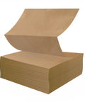 Stack of Brown Kraft Packing Paper Sheets For Moving And Shipping 1500 Count 1375 Feet Total 14.5 By 11 Inch Sheets Eco Friendly