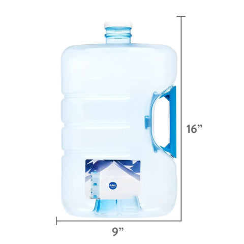 3 Gallon Stackable Refillable Water Jug For Home And Camping Use BPA Free Food Grade Plastic Bottle With Leak Proof Screw Cap