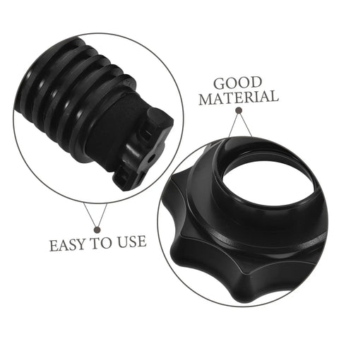 Durable Plastic Spare Tire Hold Down Bolt For Secure Mounting, Easy Installation, Reliable Spare Tire Fastening, close-up details