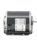 D143 48Y Frame Open Drip Proof Beefy Belt Drive Motor For Tough Job Sites, One Third Horsepower, 1725 RPM, 115 VAC, Single Split Phase, One Speed, Ball Bearing, Resilient Ring Mount side view
