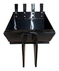 Towable Backhoe Bucket 16 Inch Heavy Duty Digging Attachment for Tough Jobsites, Durable Steel Construction