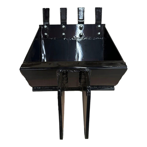 Towable Backhoe Bucket 16 Inch Heavy Duty Digging Attachment for Tough Jobsites, Durable Steel Construction