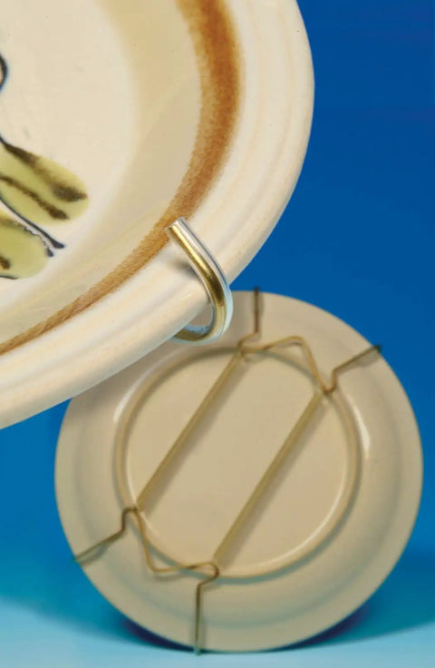 Decorative Plate Hangers For Five And A Half Inch To Eight Inch Display With Tip Protectors Built For Drywall Or Plaster Walls