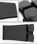 Center Console Cup Holder Organizer For Toyota Prius 2010 2011 2012 2013 2014 2015 Replacement Box With Removable Silicone Mats