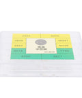 Watch Dial Feet Repair Kit For NH35 Movements with assorted parts in clear storage box