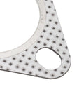 Close-up of gasket from 2 Inch Flange Connection Kit With Stainless Steel Flanges And Gasket Set Including Bolts Locknuts And Washers For Downpipe