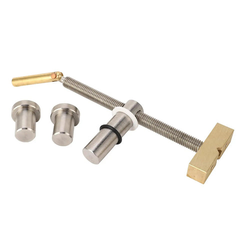 Heavy Duty Woodworking Bench Dog Clamp For Rock Solid Workholding Metal Desktop Clip With CNC Machined Copper High Carbon Steel