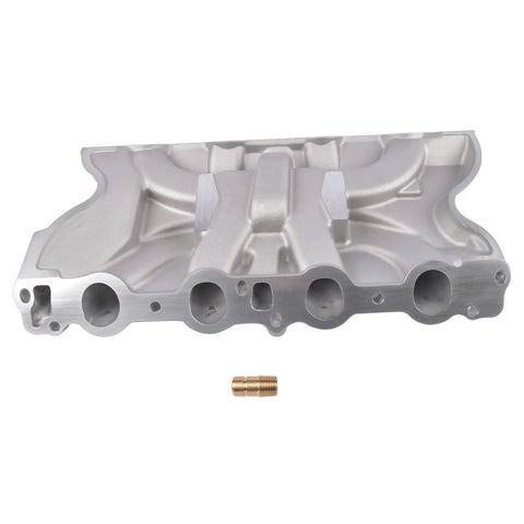 Dual Plane Intake Manifold Replacement For Ford 429/460 V8 Street Engines, Fits 1968 To 1987 Non EGR Big Blocks, Idle To 5500 RPM