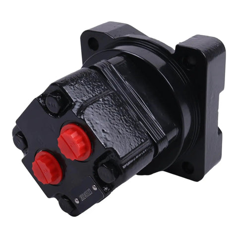 Hydraulic Drive Motor Wheel Motor 310545 for Skyjack SJIII 3215 and 3219 models, black unit with red details