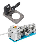 Lathe Headstock Assembly With 20T, 25T, And 45T Gear Set For Mini Lathes, showing gear and lathe compatibility with 7x and 0618 series