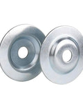 Ready To Roll Stainless Steel Bench Grinder Arbor Washer And Flange Set Fits Classic 5/8 Inch Spindle, two stainless steel flanges.