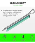 410 Piece Cotter Pins Set With 6 Sizes Must Have Heavy Duty Hardware Kit for Trucks Machinery and Lawn Mowers, high quality graphic