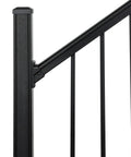 Complete Stair Deck Railing Kit For 8 To 16 Foot Span With 42 Inch Height, showing heavy-duty post and square balusters.