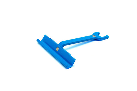 Magnetic PPC And PPF Clip Cleat Tool For Auto Body, 6 Inch Duct Tool With 16 Gauge Jaw, flat on white background