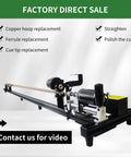 One Stop Pool Cue Repair Kit With Lathe, Tip Shaper, Shaft Cleaner, And 7 In 1 Billiard Cue Tool For Pro Grade Maintenance