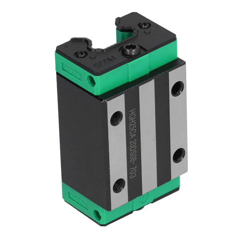 Ultra Smooth Low Friction Linear Slider Bearing With Steel Rail Block For CNC Machines And Automated Machining High Precision Linear Motion Guide Rail Component For Repeatable Positioning, HGH25CA rail block