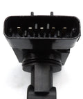 Front view of Mass Air Flow Sensor AFH90M-01B Replacement for GMC Chevy 6.6L V8 Trucks 2001 2007 Direct Plug In Easy Install