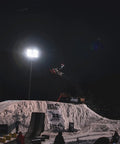 300W LED Stadium Flood Light With Adjustable Angle IP67 Waterproof Outdoor Floodlights Delivering 33000LM At 6500K illuminating night snowboarding jump