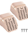Two Pack Type A Downspout Extenders For 3x4 Inch Gutters With Leaf Guard Easy Install Diverter Outlet Filter Kee