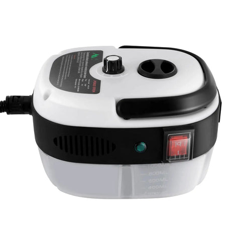 Top view of High Pressure Steam Cleaner For Cars And Home Handheld Steam Cleaning Machine with controls and switches visible.