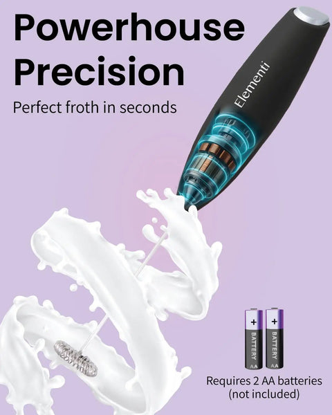 Handheld Drink Mixer With High Speed High Torque Motor Electric Stirrer And Protein Powder Wand Mini Frother For Quick Cocktails Milk Frother