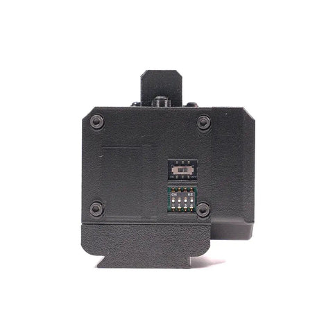 Rear view of Star Tracking Equatorial Mount With Dual-Screw Steel Shaft, featuring ESP32 Dual-Core control interface.