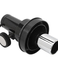 Easy Install 90mm ABS Telescope Focuser Seat Mount For 1.25 Inch Eyepieces, side screws visible, black focus knob and lens tube