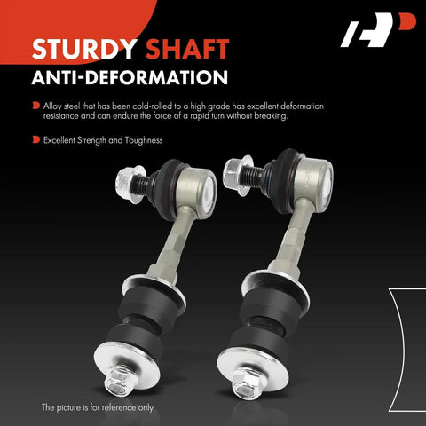 Rear Sway Bar Link Set For Toyota RAV4 2006 To 2018 And Lexus NX 2015 To 2019 Stabilizer End Links Two Pack Premium Alloy