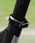 Heavy Duty Aluminum Bike Seat Post Clamp For MTB And Road Bikes Fits 28.6 29.8 31.8 34.9 36.4 38.6mm Secure Seat Tube Collar