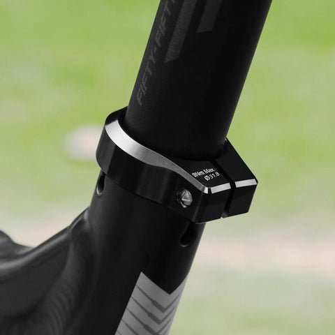 Heavy Duty Aluminum Bike Seat Post Clamp For MTB And Road Bikes Fits 28.6 29.8 31.8 34.9 36.4 38.6mm Secure Seat Tube Collar