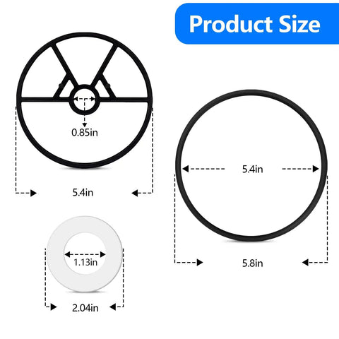 Replacement Gasket Rebuild Kit For Hayward Variflo XL Valve One And A Half Inch Multiport System SP714T SPX0714CA O Ring Gasket