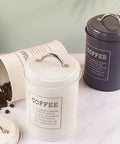 Metal Coffee Canister Set Of 3 With Tight Seal Lids These Wide Mouth Kitchen Food Storage Jars Are A Flat Out Home Run Keeping Coffee Beans Sugar Tea Nuts And Herbs Fresh On Your Counter Zero Sweat.