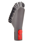 Side view of Ultra Soft Dusting Brush Attachment For Dyson Gen5 V15 V15s V12 V11 V10 V9 V8 V7 Vacuums with soft bristles